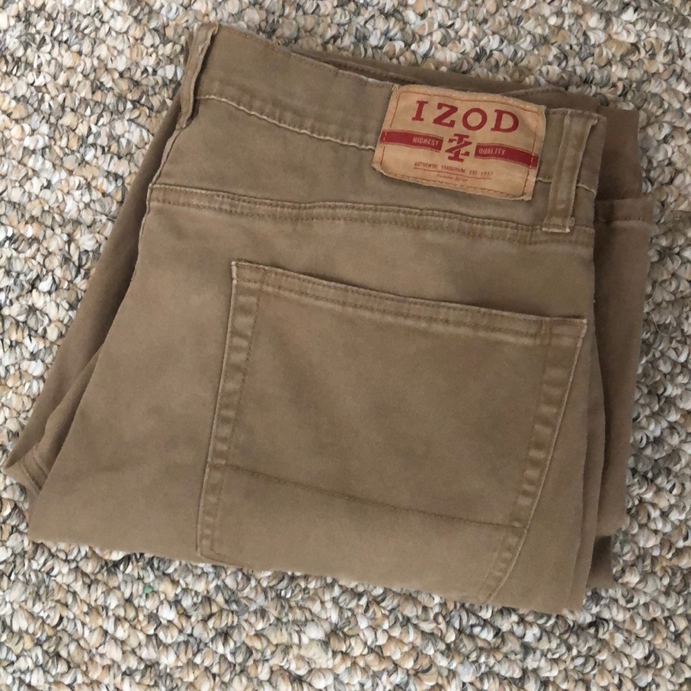 IZOD Khaki Men’s Pants 34x32